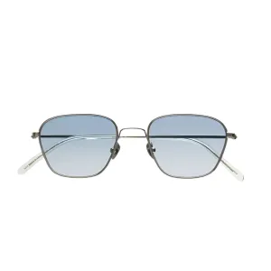 Otis, Silver, Blue Gradient Lens