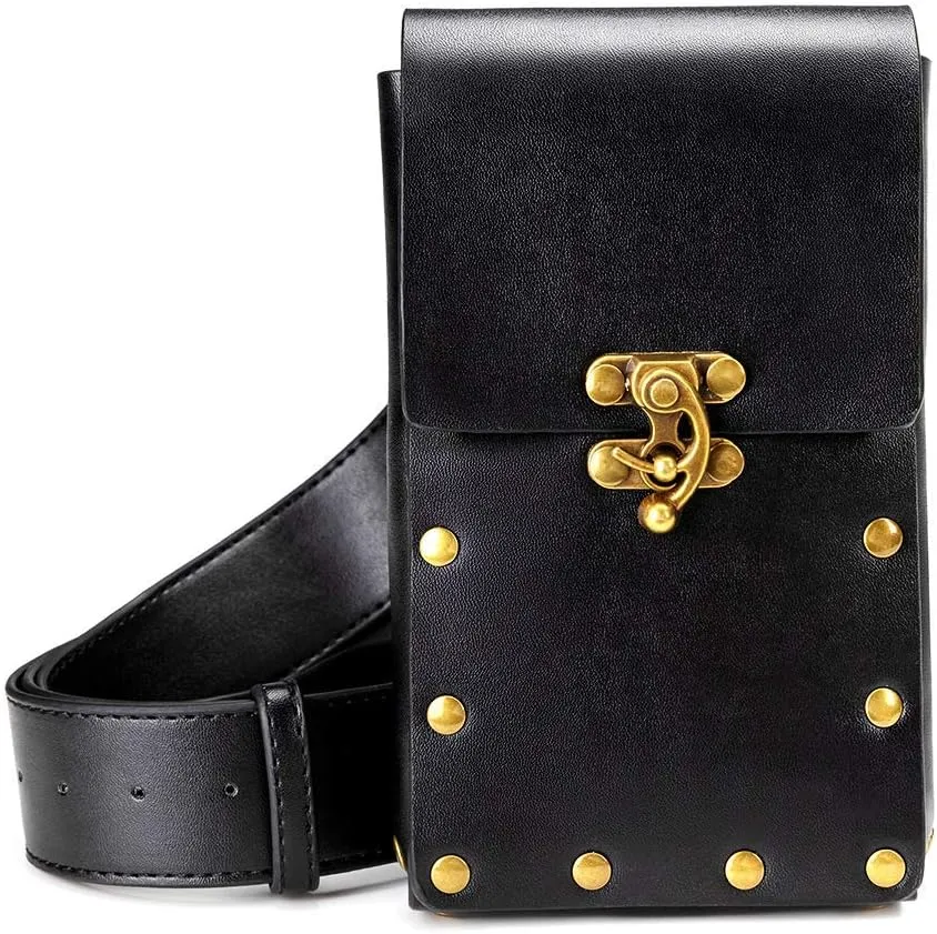 Renaissance Costume Retro Belt Pouch Steampunk Waist Bag Medieval Casual Daypack Gothic Festival Cosplay Halloween Accessory