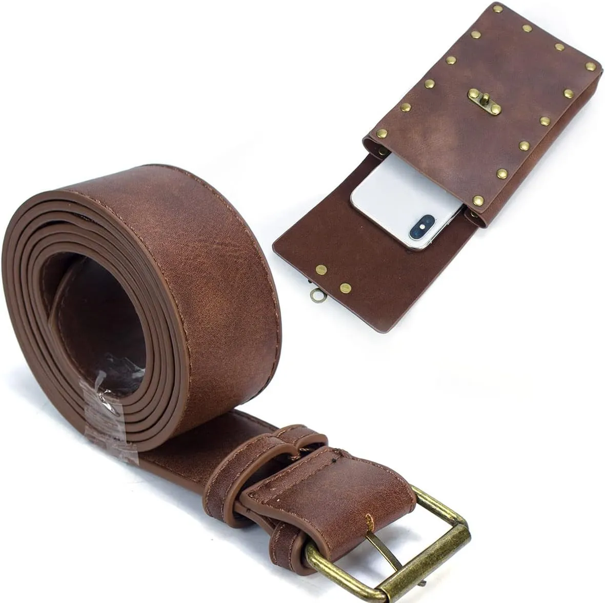 Renaissance Costume Retro Belt Pouch Steampunk Waist Bag Medieval Casual Daypack Gothic Festival Cosplay Halloween Accessory