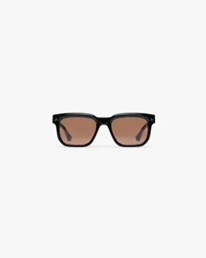 Jet Black Hamptons Luxury Sunglasses - Stylish and UV Protection