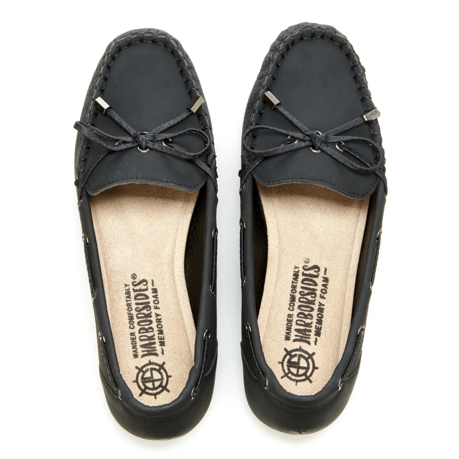 Round Toe Bow Tie Loafers (Noelia)