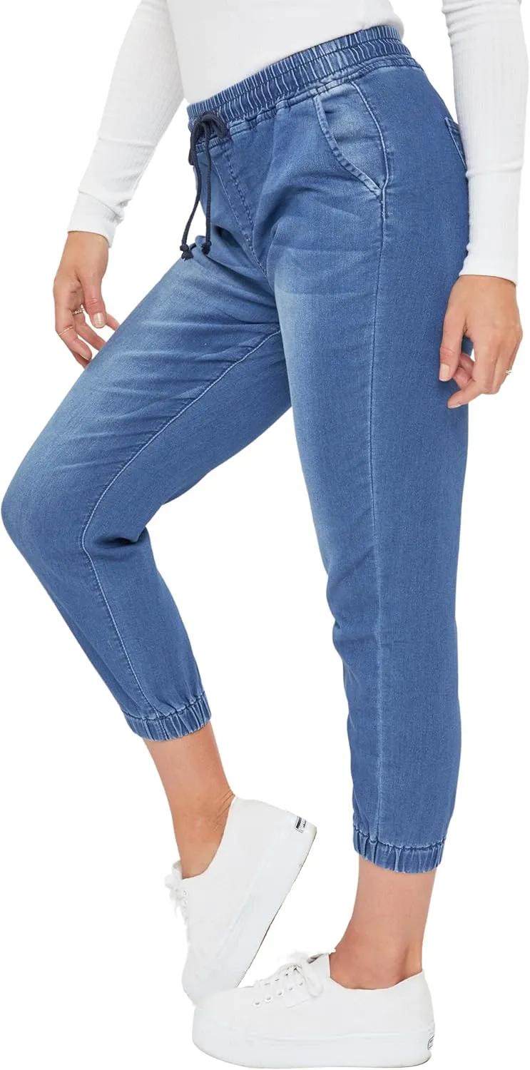 Royalty For Me Womens Women's Petite Ankle Loungewear Jogger