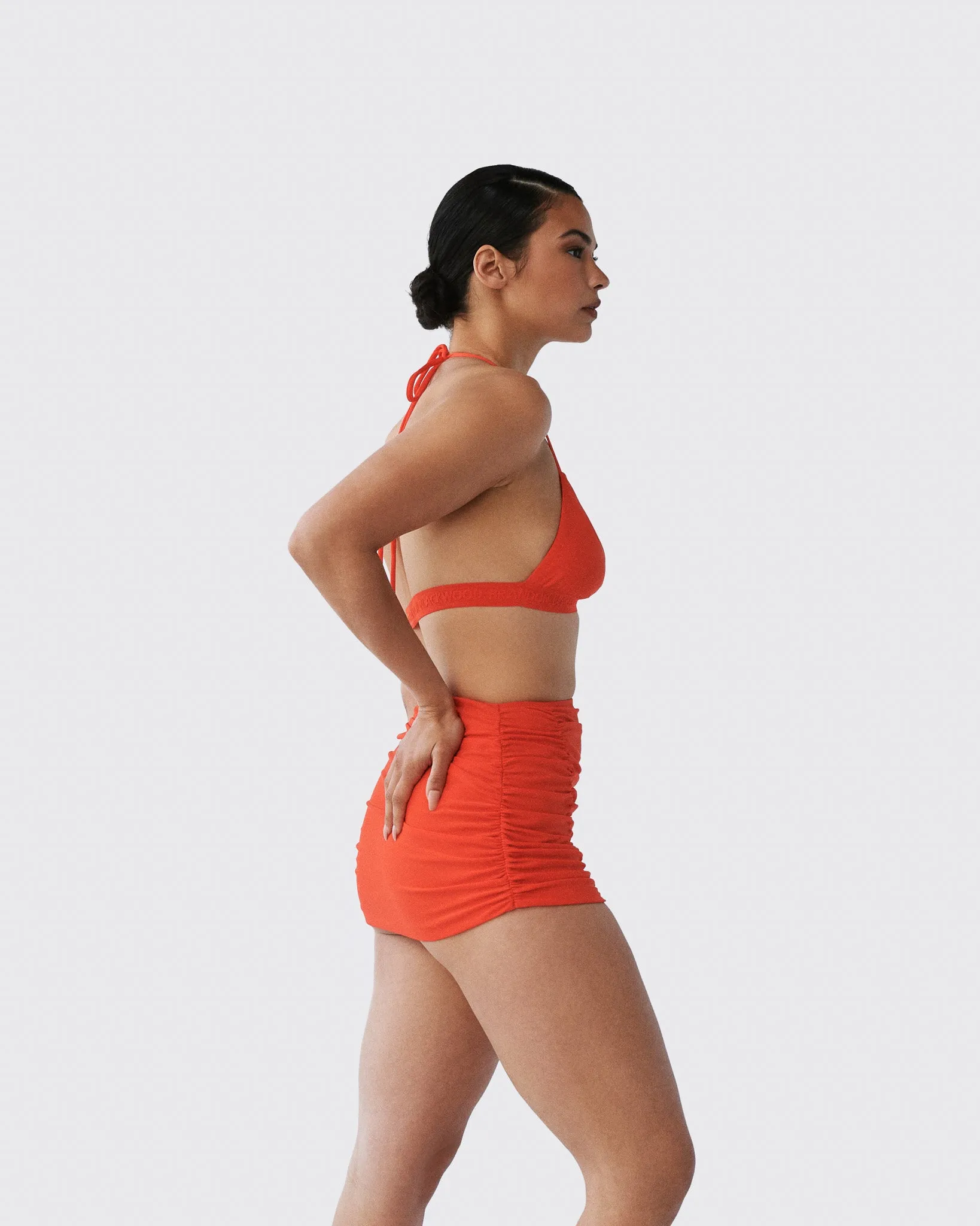 Ruched Swim Skirt