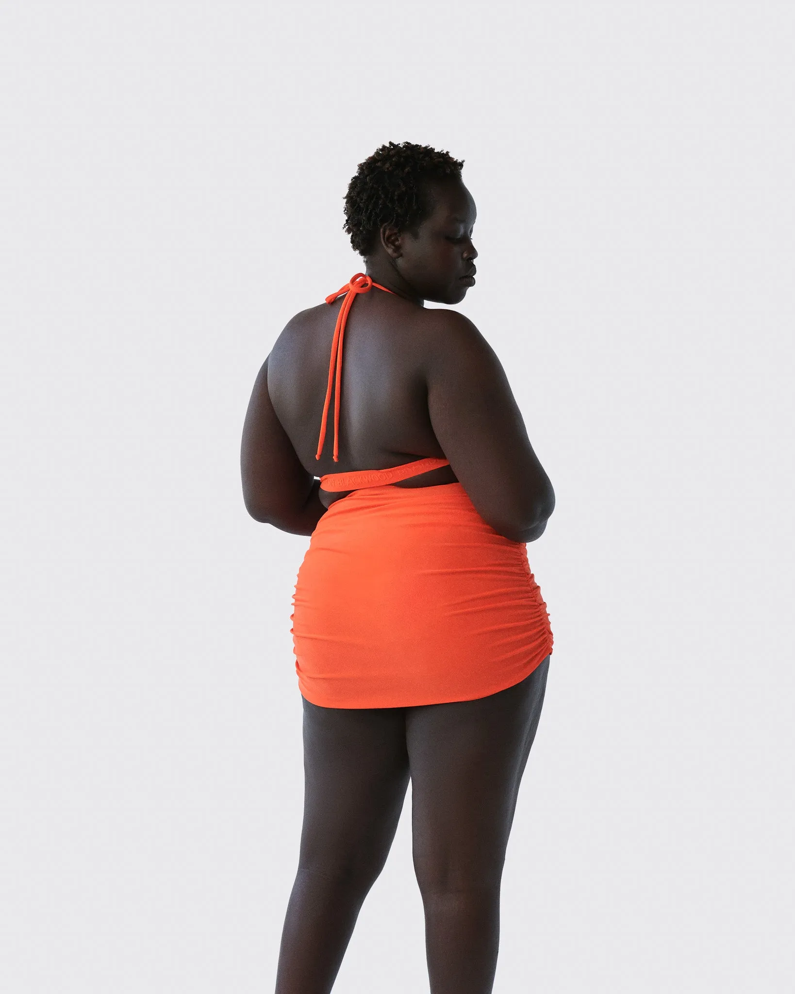 Ruched Swim Skirt