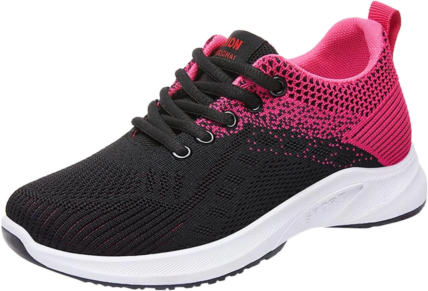 SBGMoSJ Black Platform Sneakers for Women Womens Running Shoes Size 9.5 White Shoes for Women Sneakers Trendy Black Womens Platform Sneakers Size 11 Wide Cycling Shoes for Women