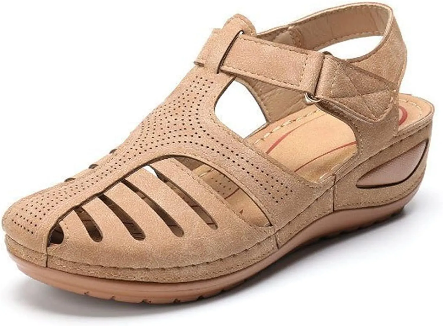 SBGMoSJ Ortho Dressy Sandals for Women Womens Orthopedic Flip Flops Wide Womens Summer Shoes White Women Comfort Sandals Walking Shoes Women Office Comfortable Sandals Women Huarache