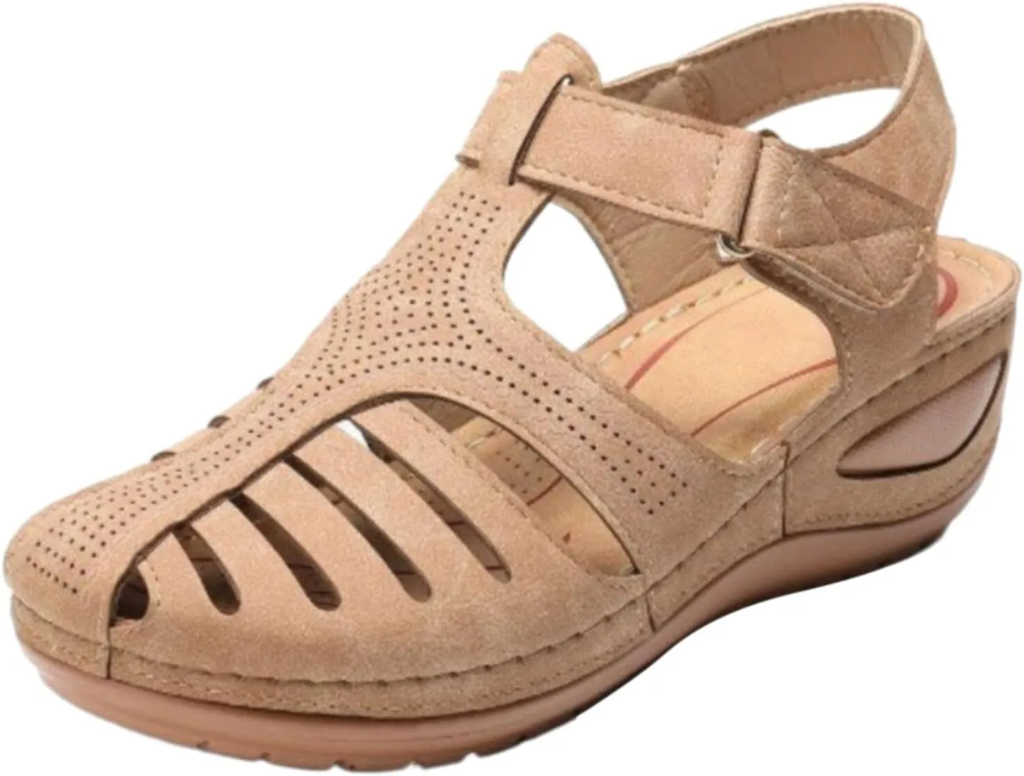 SBGMoSJ Ortho Dressy Sandals for Women Womens Orthopedic Flip Flops Wide Womens Summer Shoes White Women Comfort Sandals Walking Shoes Women Office Comfortable Sandals Women Huarache