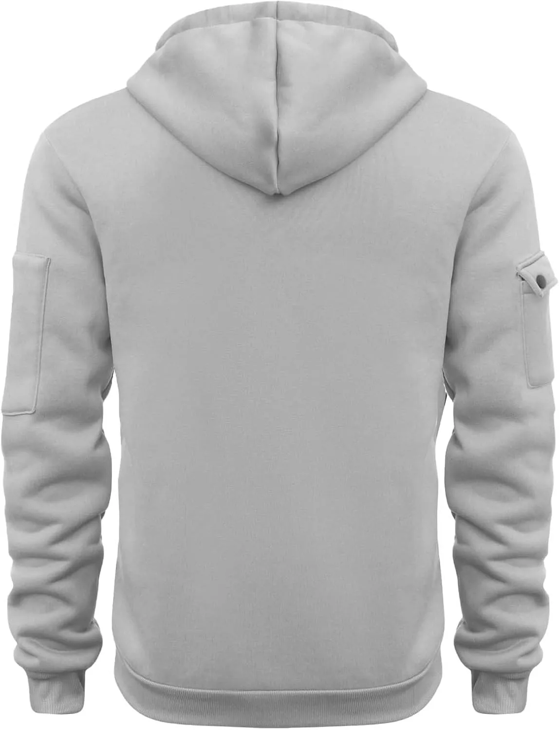 SHAOBGE Tactical Hoodies For Men Quarter Zip Pullover Vintage Workout Hoodies With Pockets Military Tactical Sweatshirt