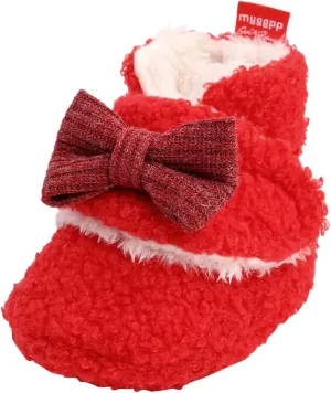 Shoes for Kids Baby Girls Boys Soft Booties Snow Boots Warm Shoes Infant Toddler Warming Prewalker First Walkers Gifts