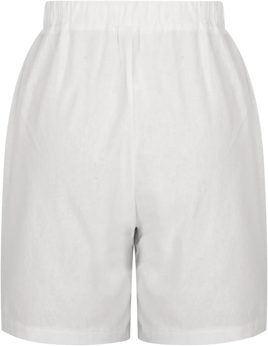 Shorts for Women 2025 Trendy Linen Shorts Casual Summer Plus Size Beach Shorts with Pockets Comfy Wide Leg Shorts