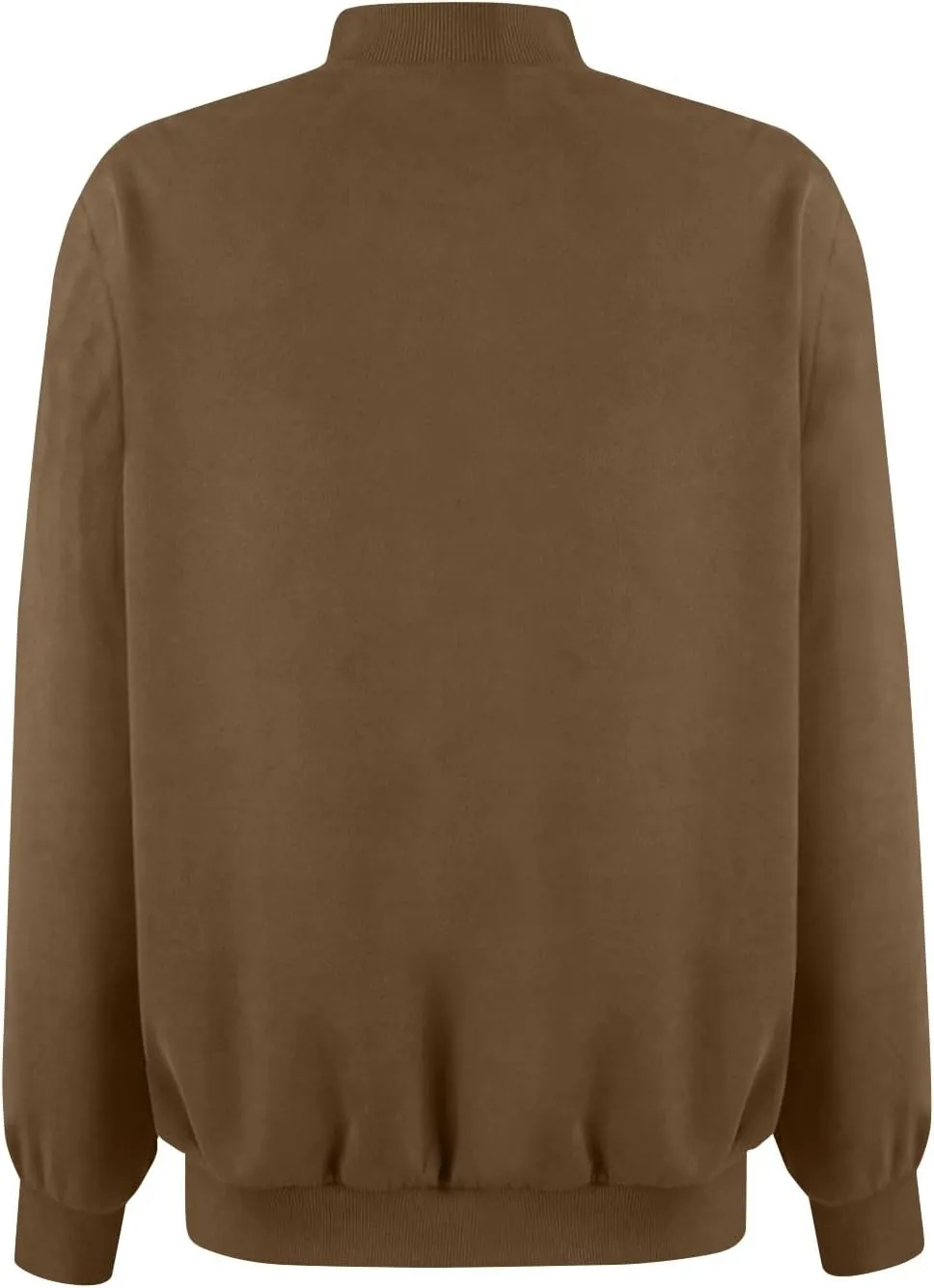 Suede Jackets for Women 2024 Comfy Cropped Zip Up Jackets Trendy Faux Leather Casual Jacket Outwear with Pockets
