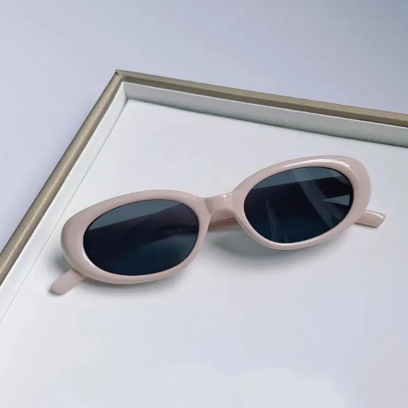 Sun Square Rectangle Retro Anti-Glare Vintage Female Shades Brand Eyewear Women Fashion Small Sunglasses