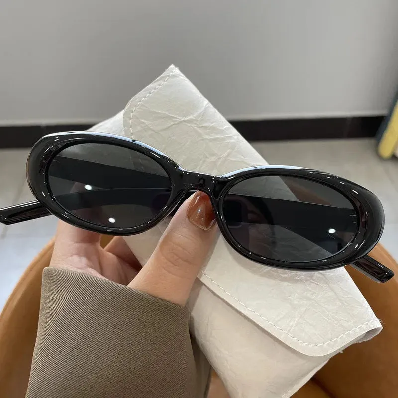 Sun Square Rectangle Retro Anti-Glare Vintage Female Shades Brand Eyewear Women Fashion Small Sunglasses