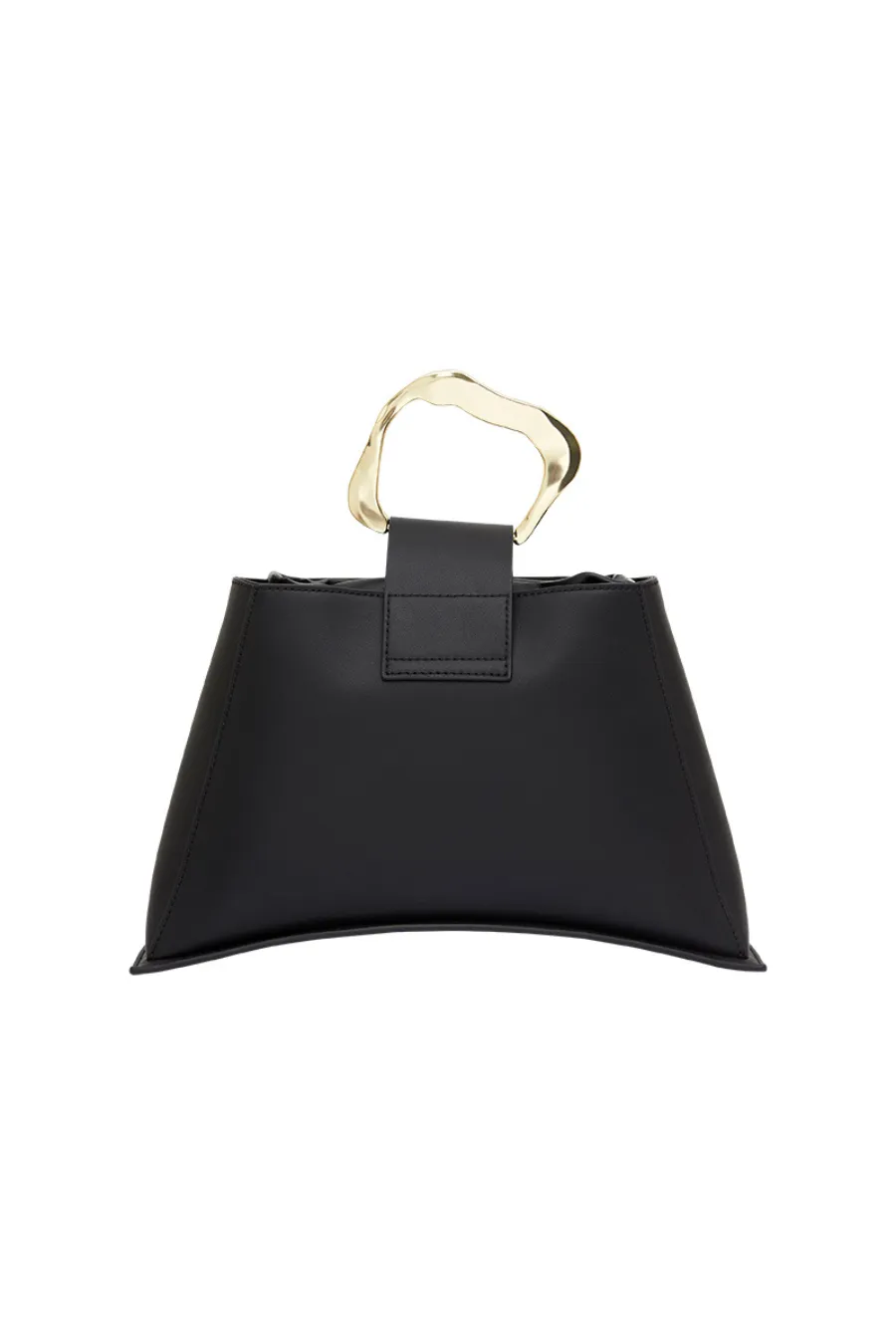 Thea Medium Sculptural Bag Black