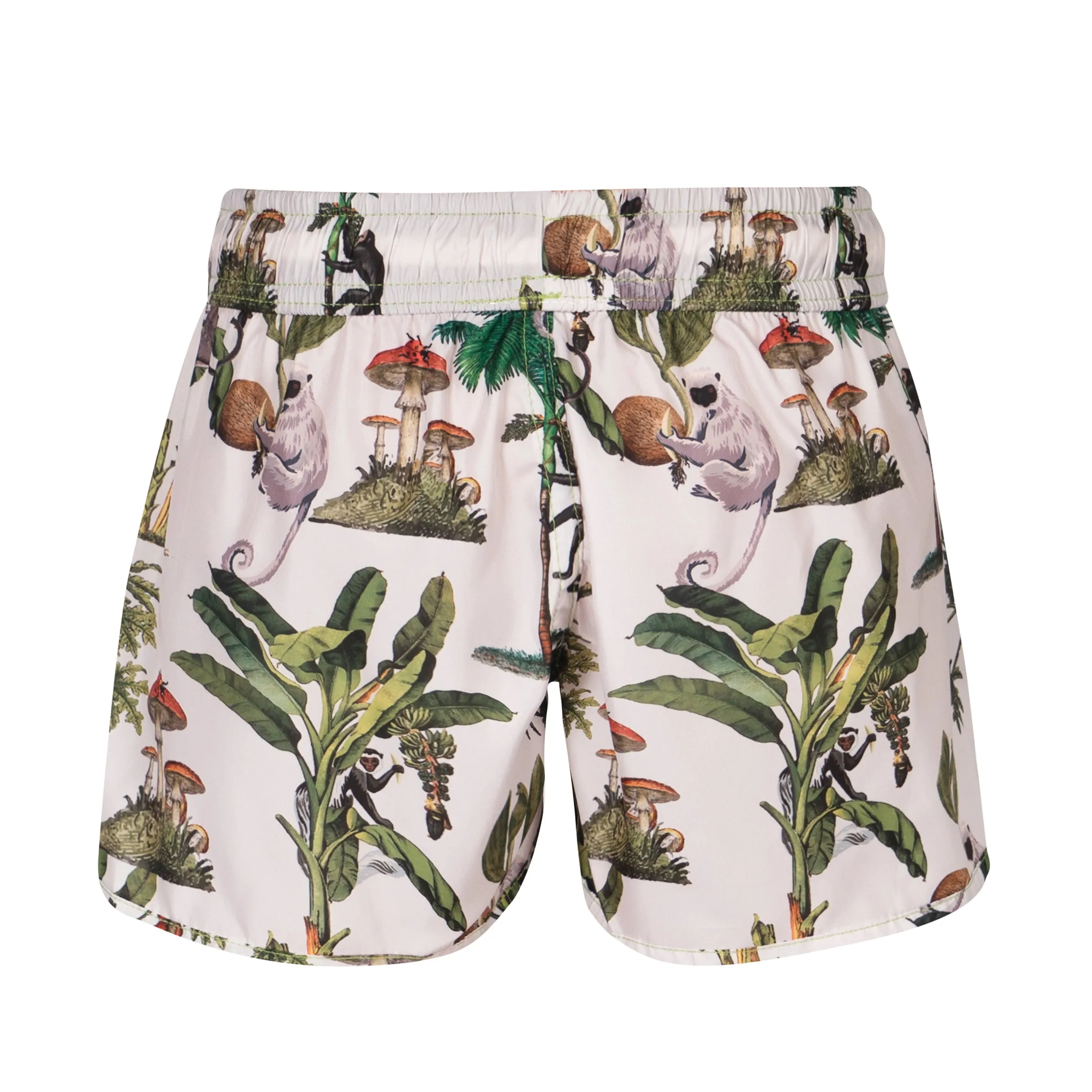 Tropical Forest Girls Swim Shorts