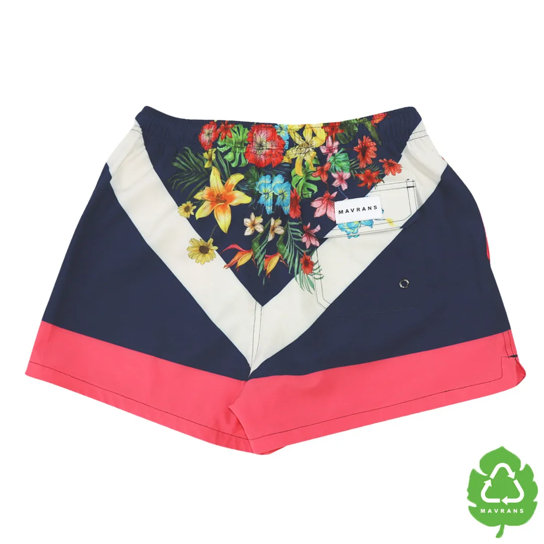 Tropical Point High Waist Short