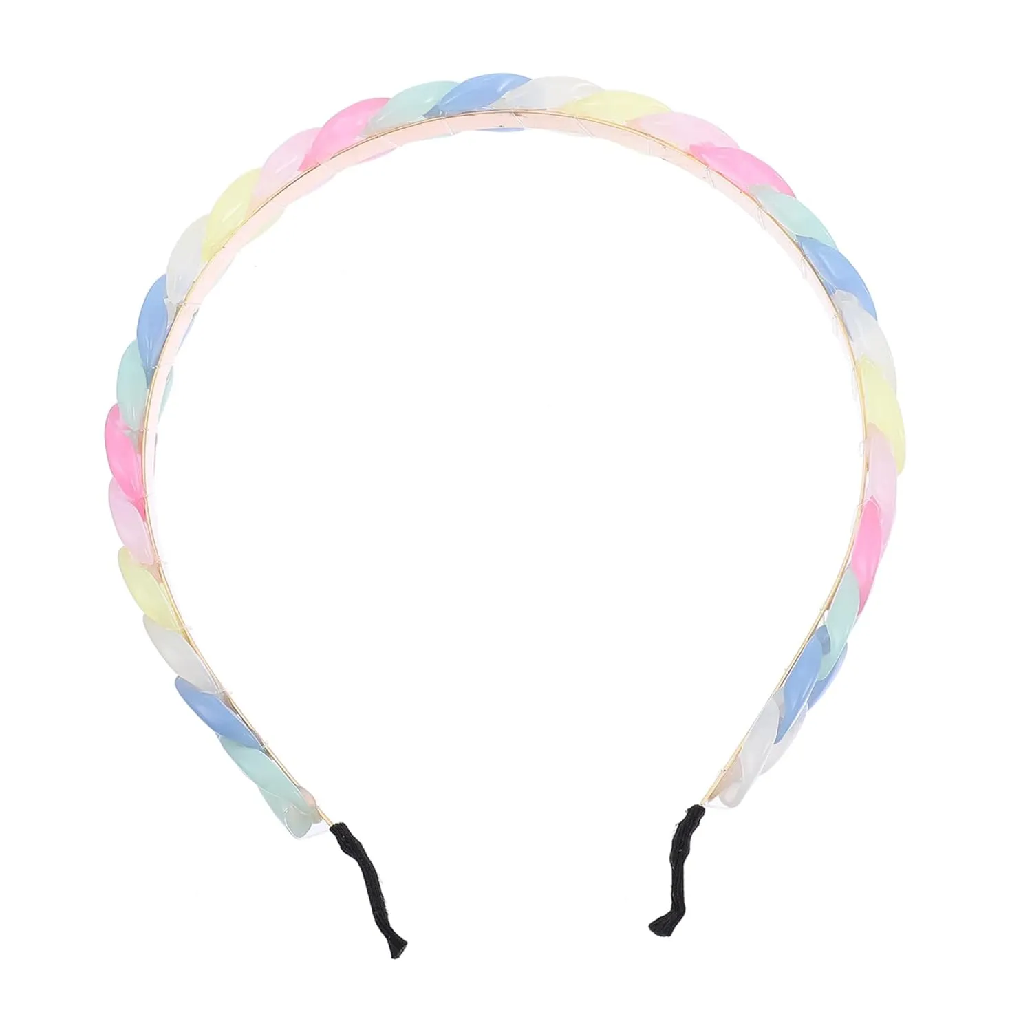 VICASKY Boho Hair Accessories for Women Resin Chain Headband Fashion Headband for Girls Chic Headdress Hair Decorations for Women