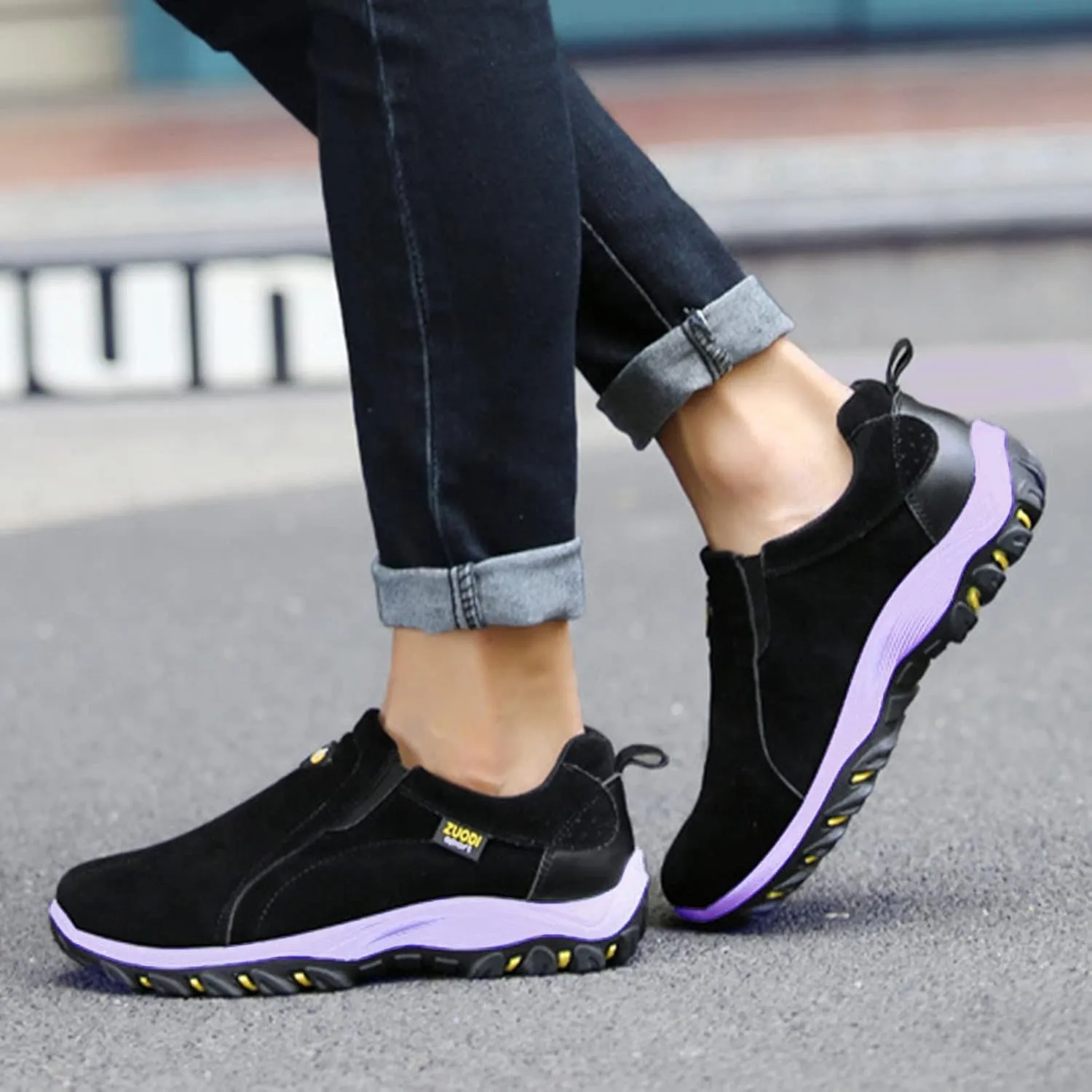 Walking Shoes Women Trendy Sneakers for Women 2023 Black Comfortable Casual Shoes for Women Size 5.5 White Fashion Sneakers Women Arch Support Women's Wide Width Slip Resistant Athletic Work Shoes
