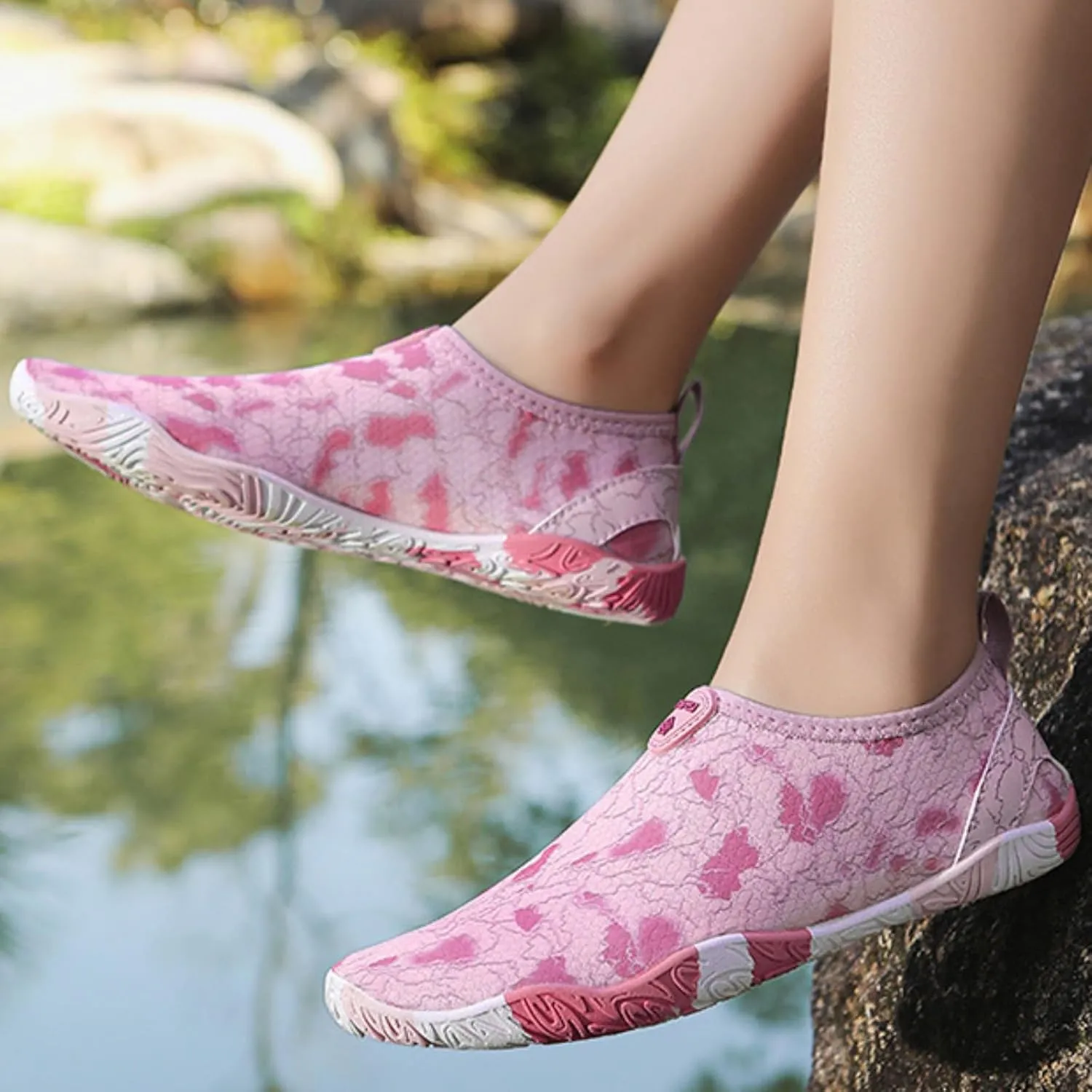 Water Shoes for Women Men Barefoot Quick-Dry Socks Lightweight Swim Shoes for Surfing, Swimming, Beach Sports, Kayaking, Diving