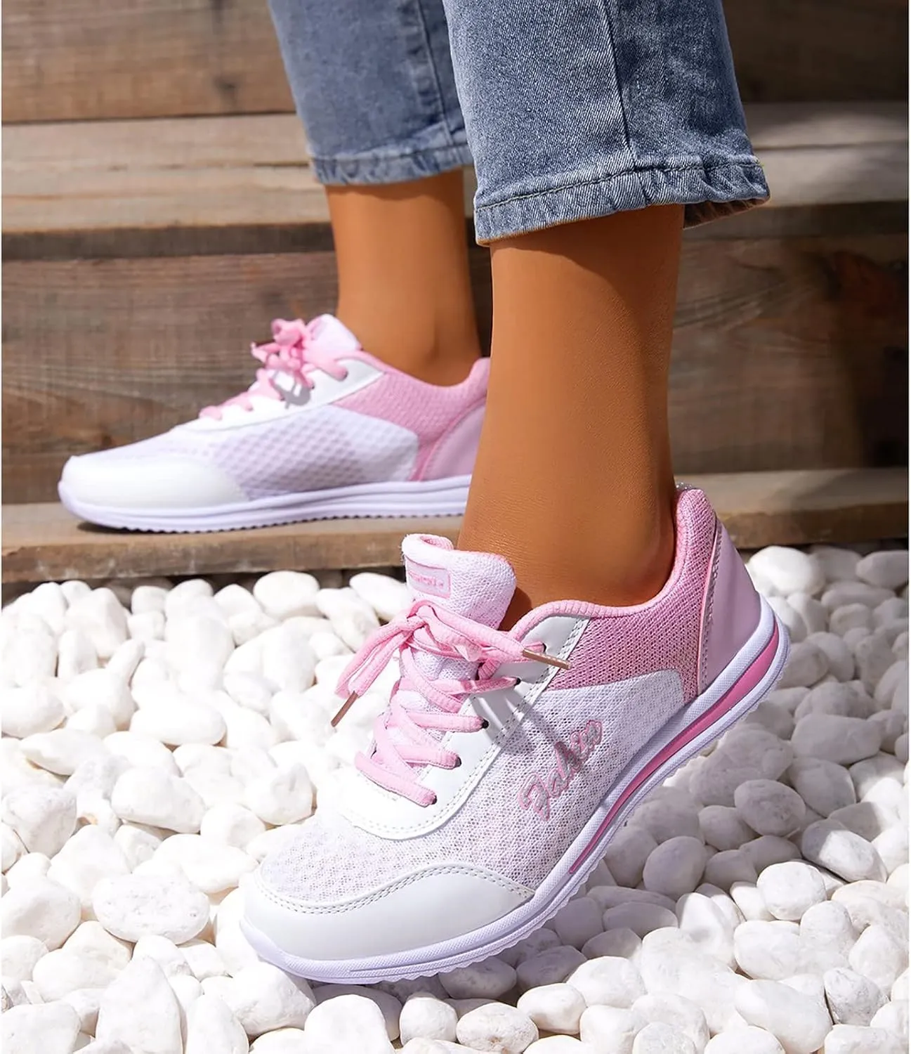 Women Sneakers Black Size 9 All Black Leather Non Slip Work Shoes Womens Walking Shoes for Women Brown Running Shoes for Women with Plantar Fasciitis Slip On Walking Shoes Women Black