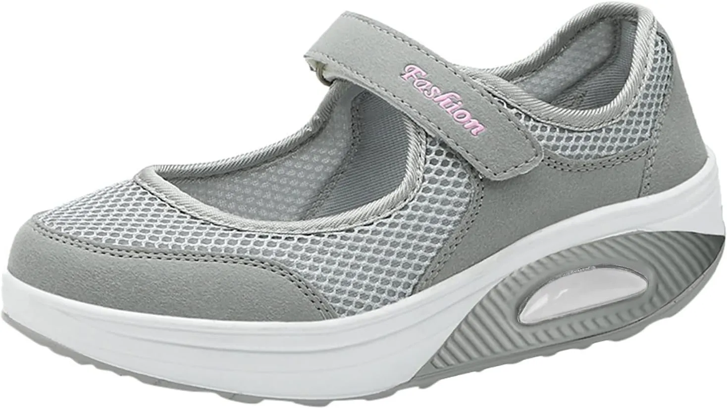 Women's Air Walking Shoes Orthopedic Diabetic Breathable with Arch Support Sneakers Casual Platform Mesh Sandals