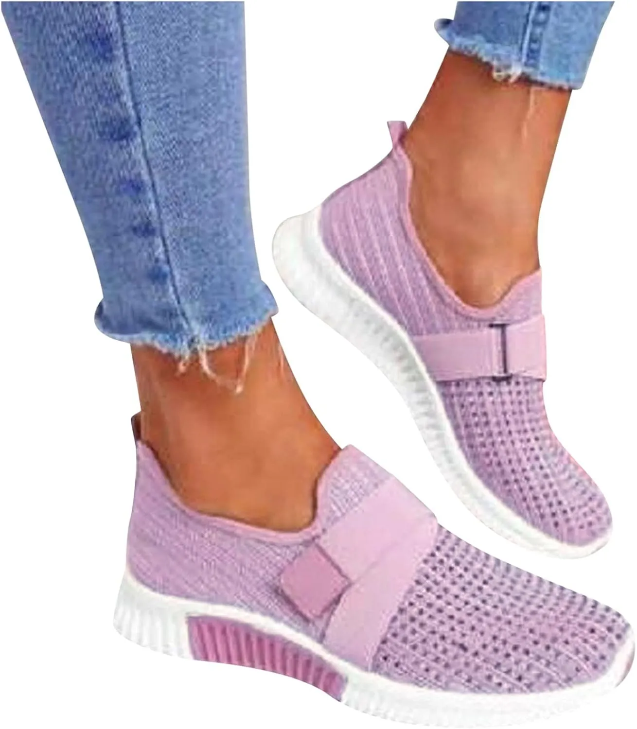 Womens Fashion Sneakers 2023 Wedge Heel Non Slip Work Shoes Women Wide Womens Athletic Shoes Wide Width Stylish Platform Sneakers for Women 2023 Zapatos Negros De Vestir Bajos para Mujer