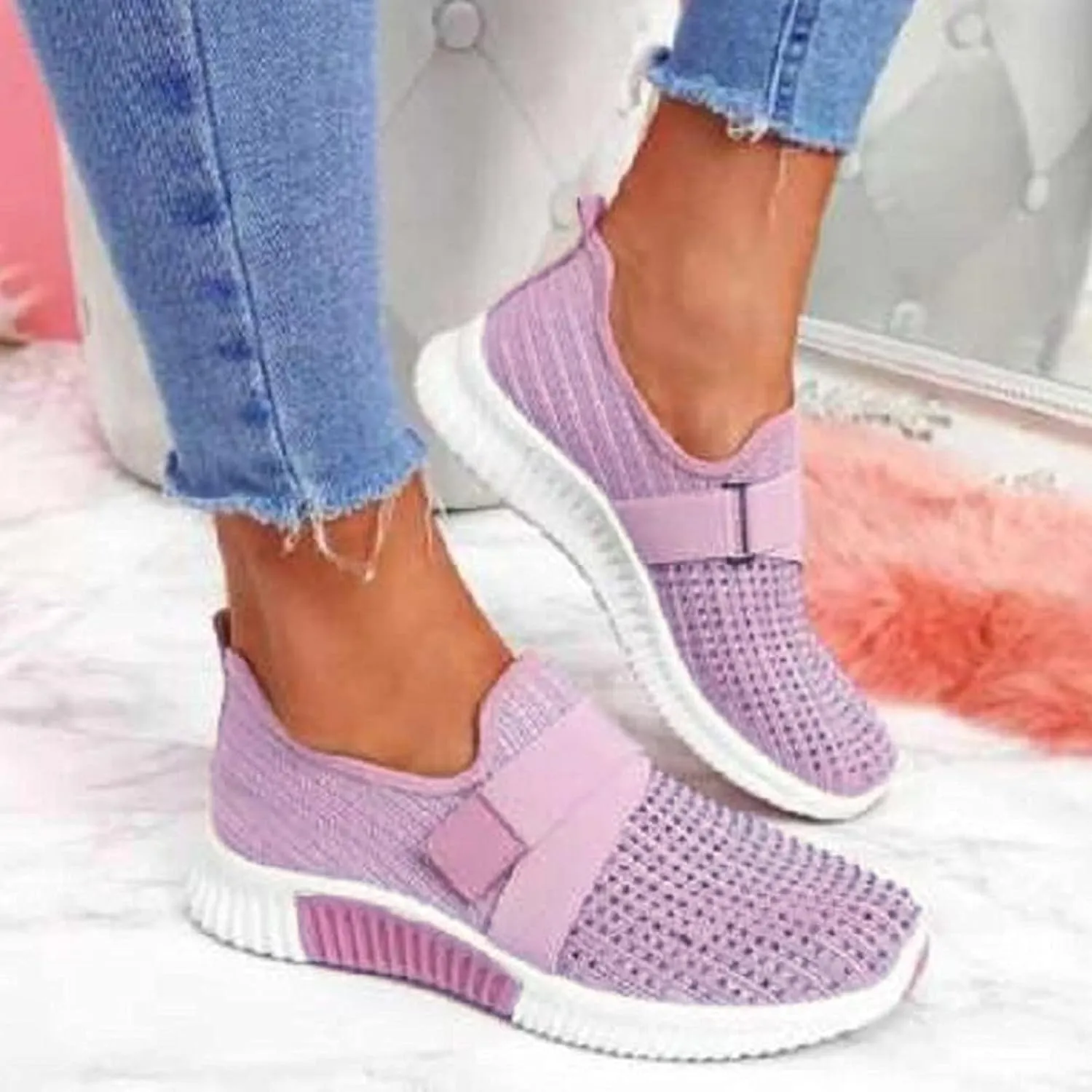 Womens Fashion Sneakers 2023 Wedge Heel Non Slip Work Shoes Women Wide Womens Athletic Shoes Wide Width Stylish Platform Sneakers for Women 2023 Zapatos Negros De Vestir Bajos para Mujer