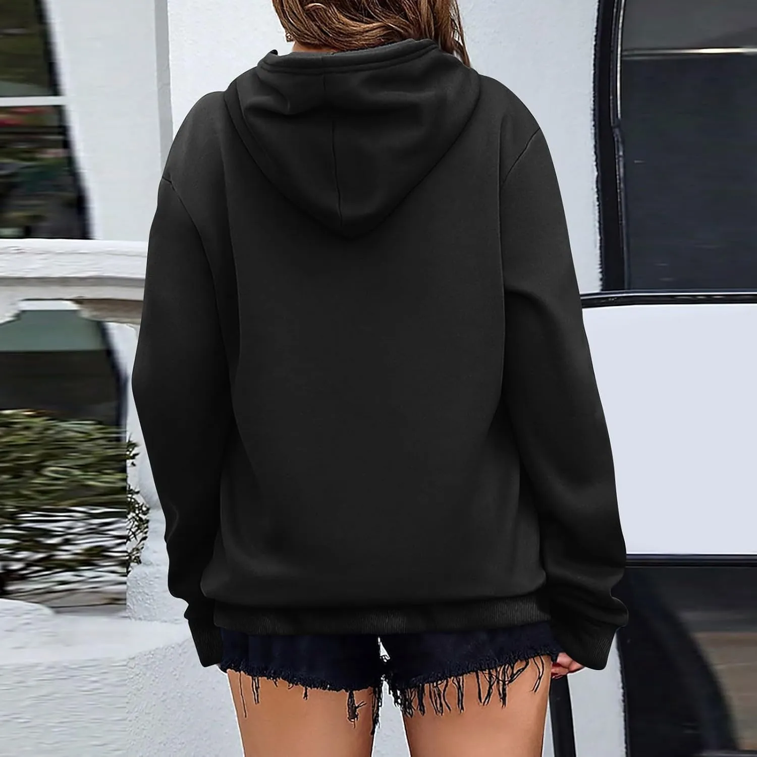Womens Hoodies Fleece Sweatshirts Casual Fashion Long Sleeve Hoodies Pullover Winter Fall Outfits with Pocket