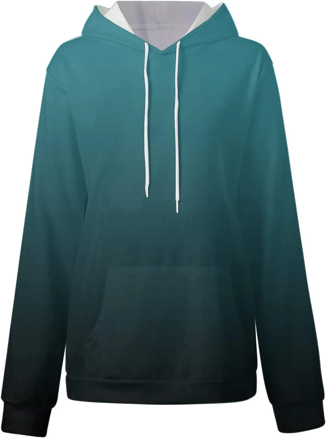 Womens Hoodies Y2k Tie Dye Plus Size Oversized Sweatshirt Loose Fit Drawstring Cute Preppy Hoodie with Pockets