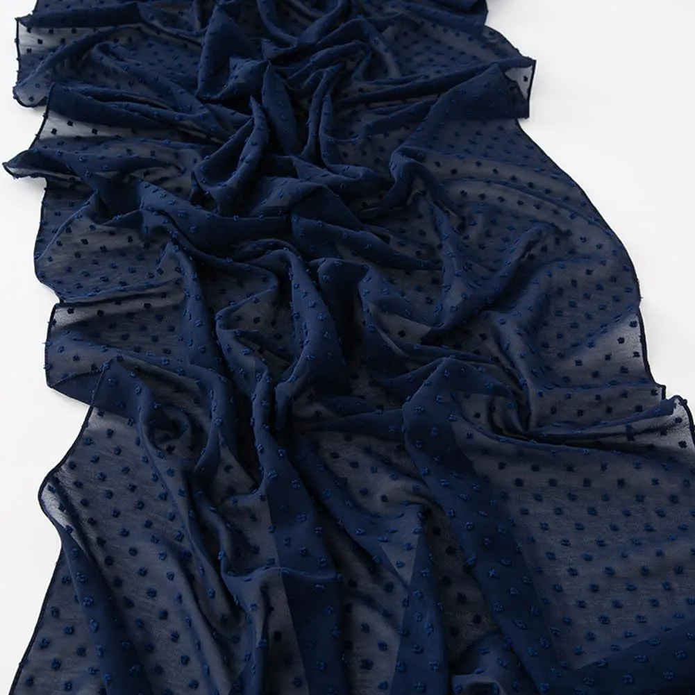 Women's Lightweight Soft Chiffon Long Scarf Fashion Solid Color Scarves Shawls Wrap