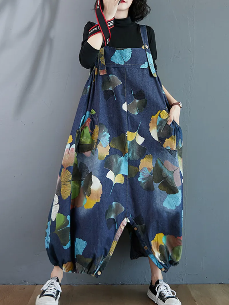 Women’s Modern & Stylish Printed Salopettes Dress