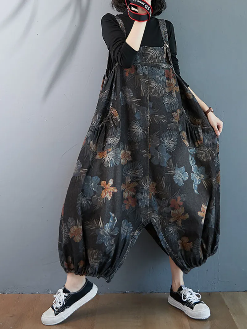 Women’s Modern & Stylish Printed Salopettes Dress