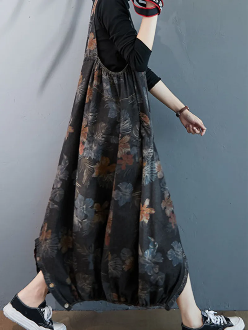 Women’s Modern & Stylish Printed Salopettes Dress
