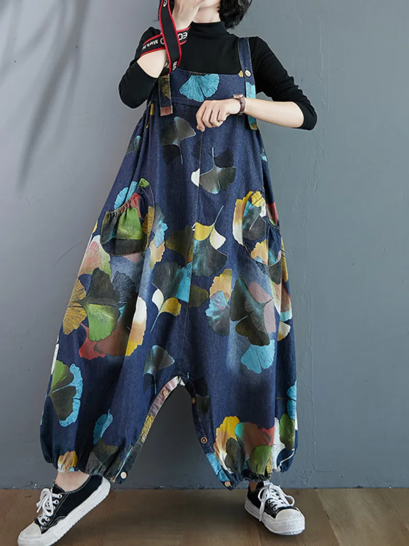 Women’s Modern & Stylish Printed Salopettes Dress