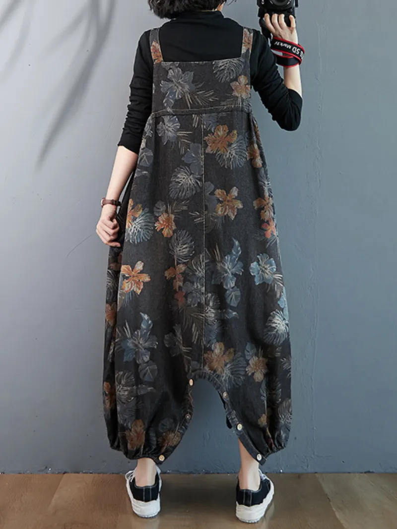 Women’s Modern & Stylish Printed Salopettes Dress