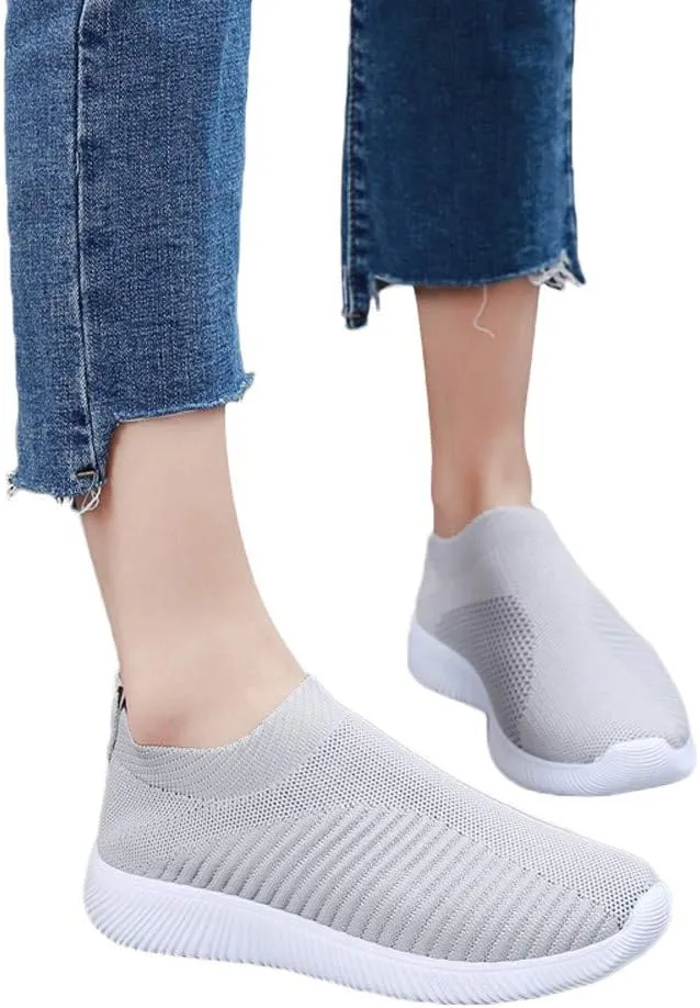 Womens Platform Sneakers Fashion Slip Resistant Nurse Shoes for Women Womens Shoes Casual Fall Boots Womens Shoes Sneakers Slip On Black and White Women's Athletic Shoes