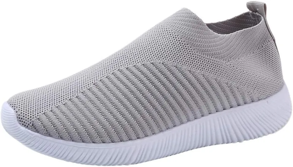 Womens Platform Sneakers Fashion Slip Resistant Nurse Shoes for Women Womens Shoes Casual Fall Boots Womens Shoes Sneakers Slip On Black and White Women's Athletic Shoes