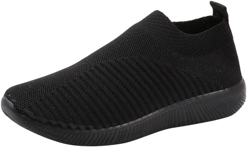 Womens Running Shoes Air Cushion Lightweight Sneakers Black Sneakers Women Trendy Nurse Shoes for Women Comfortable Wide Womens Casual Sneakers Size 11 Non Slip Shoes Women