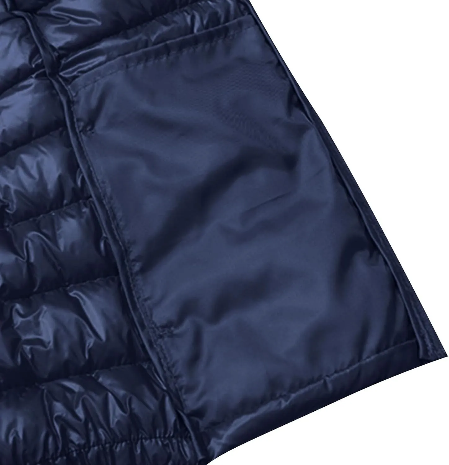 Womens Vests Puffer Jackets Sleeveless Winter Coats Warm Stand Collar Lightweight Quilted Jackets Casual Down Coat Vest
