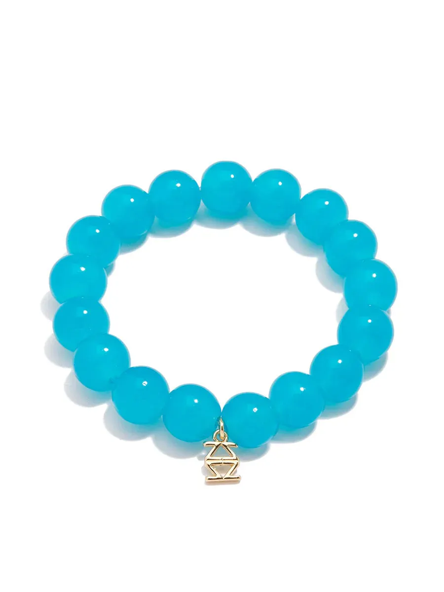 Zenzii Medium Glass Bead Stretch Bracelets