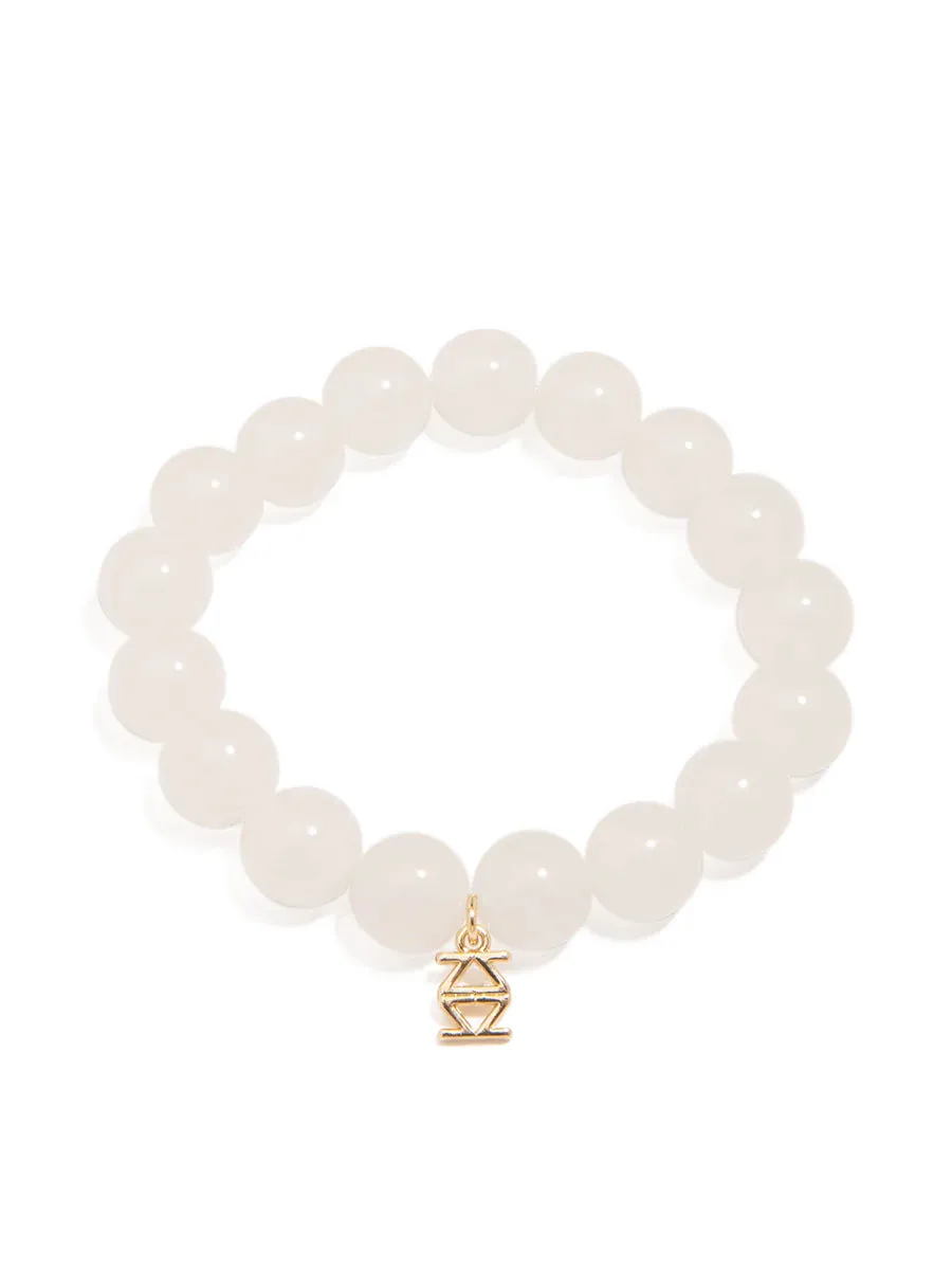 Zenzii Medium Glass Bead Stretch Bracelets
