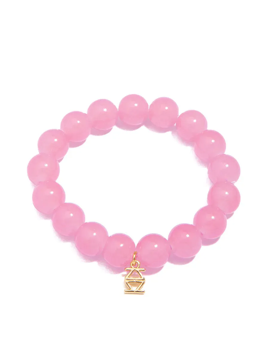 Zenzii Medium Glass Bead Stretch Bracelets