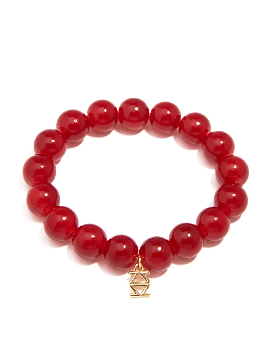 Zenzii Medium Glass Bead Stretch Bracelets