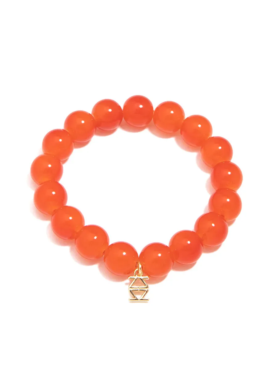 Zenzii Medium Glass Bead Stretch Bracelets