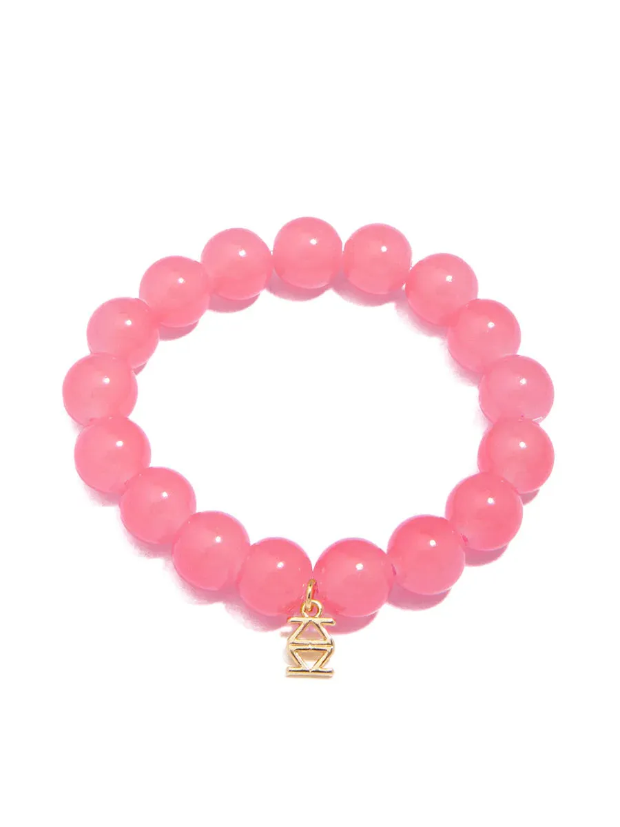 Zenzii Medium Glass Bead Stretch Bracelets